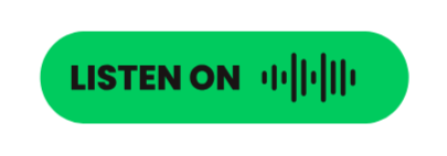 Green button with black text that says 'LISTEN ON' and a sound wave icon