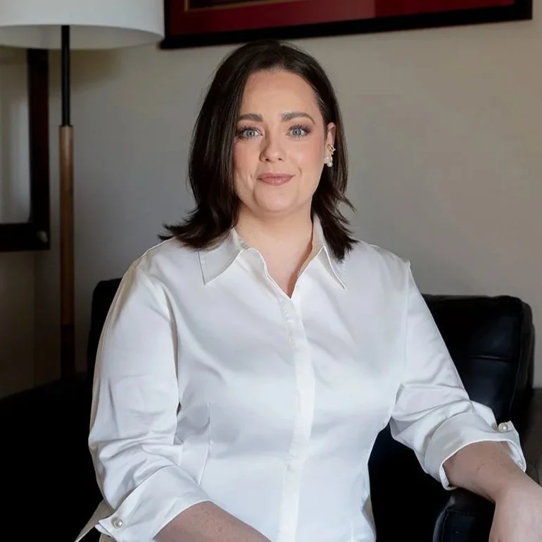 Sheryl Ford, couples therapist in Louisiana, seated in her office
