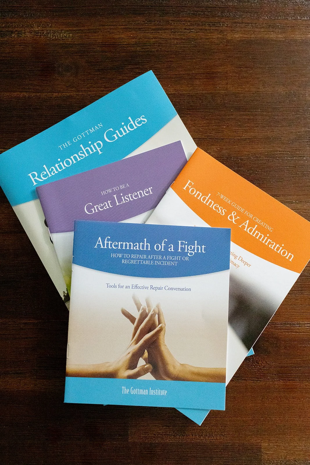 Gottman Method relationship guides used in couples therapy