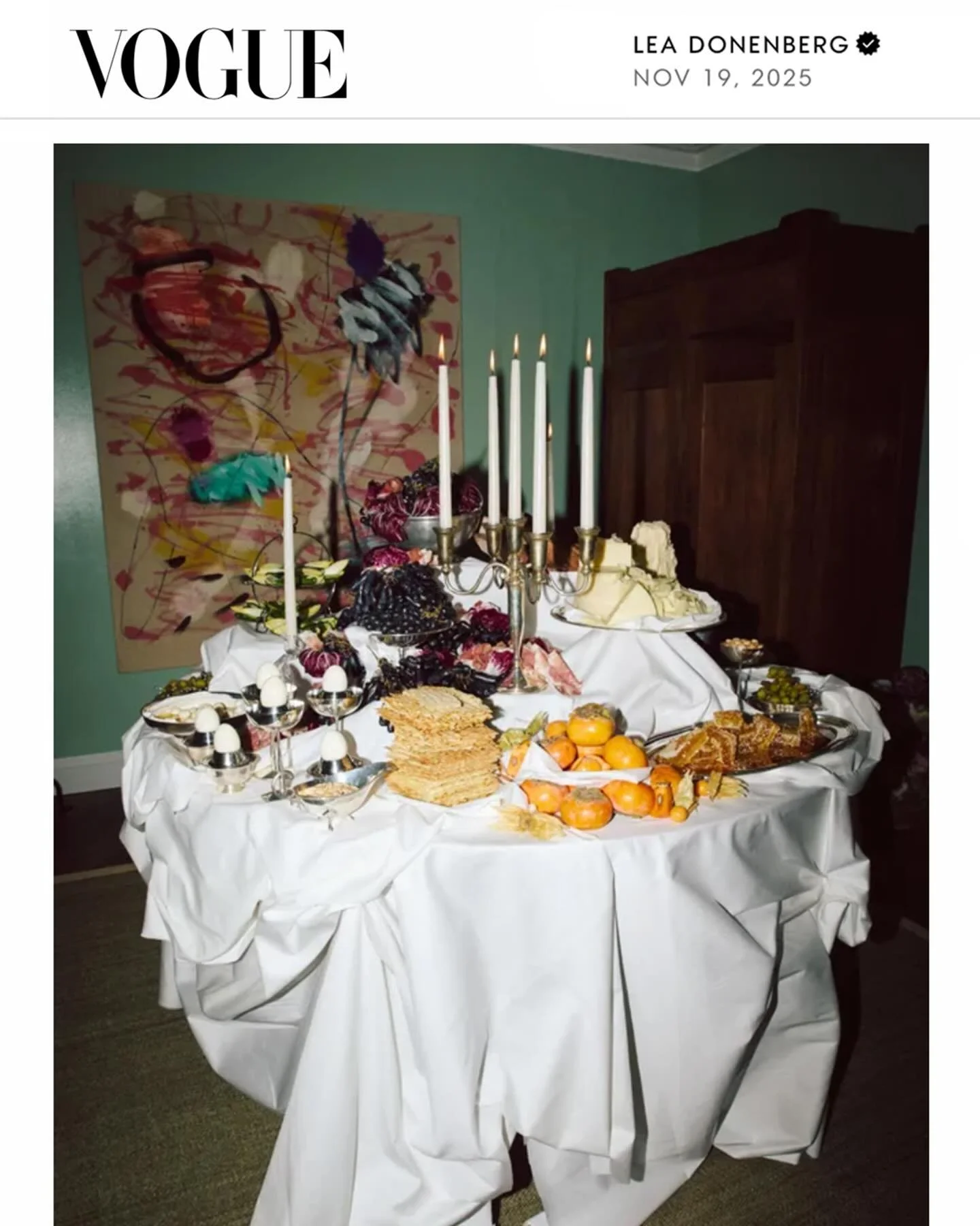 We are on VOGUE 🍇 

Last night with @talwaksal @allthreestudio &amp; @jessica_mccormack

Words by: @leadonenberg 
Photos: @ethan__ogrady
Special thanks: @nmdelarosa