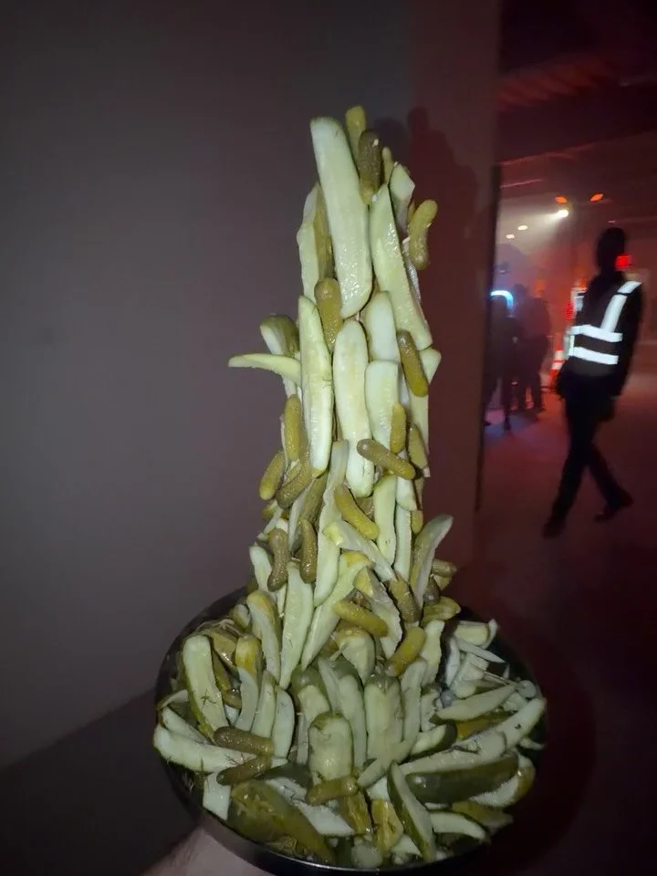 A holiday party at the under construction office with @whipproductions for @wix 💛