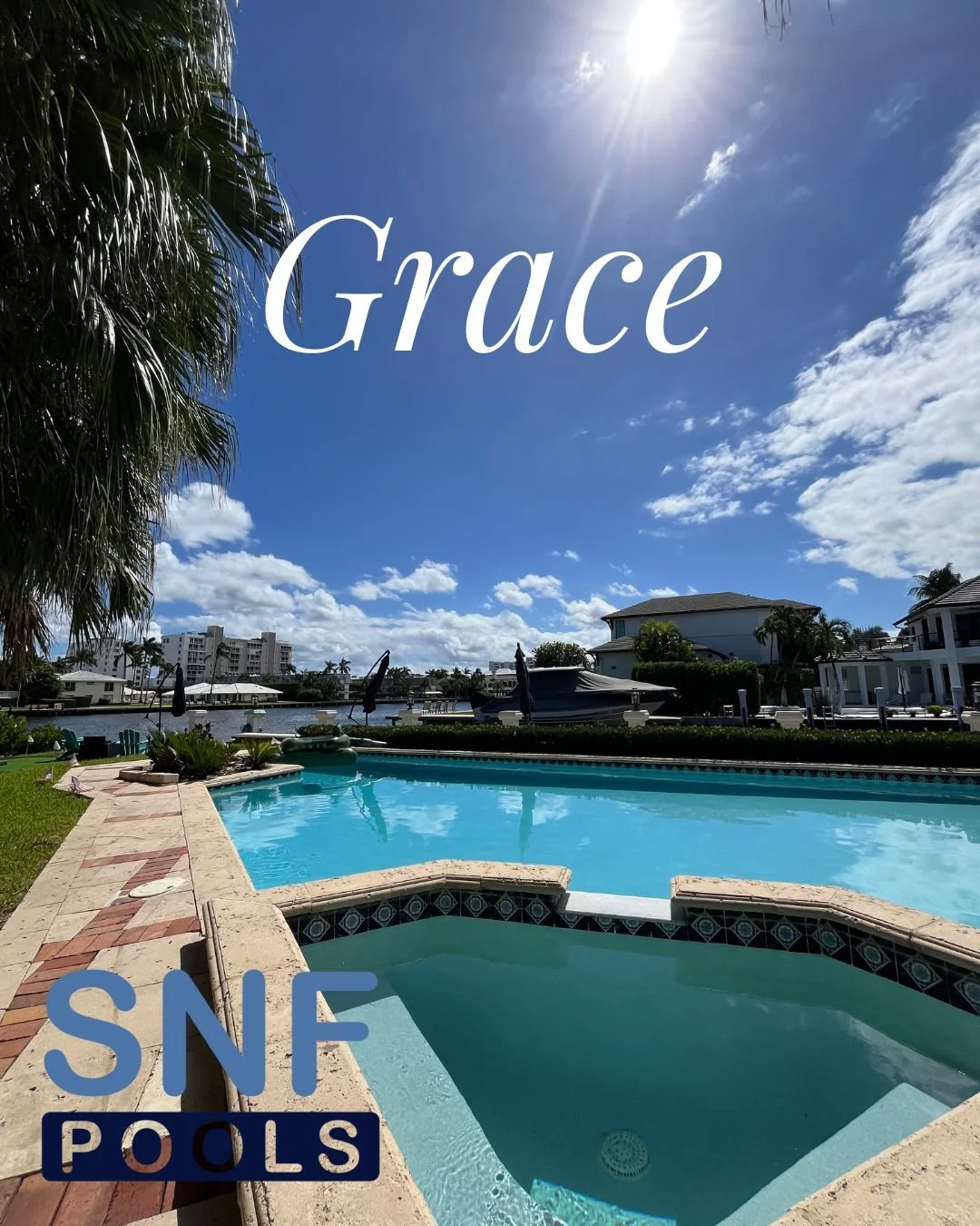 Grace flows in every shimmering pool we maintain. SNF Pools delivers luxury pool cleaning that enhances every moment of leisure.