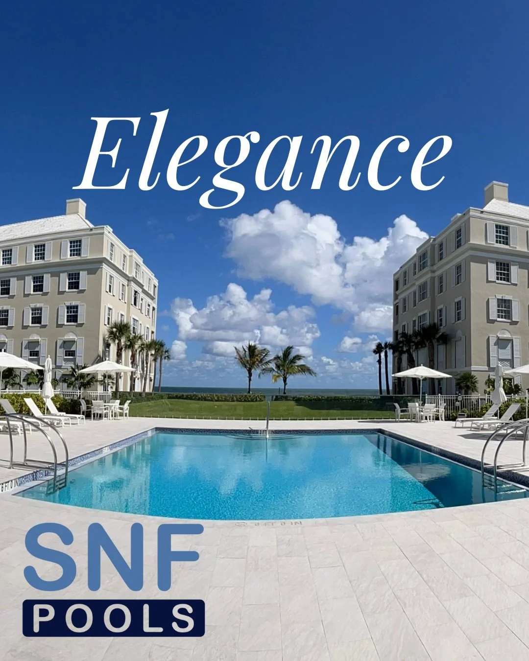Elegance isn&rsquo;t just in the design it&rsquo;s in the care. ✨ At SNF Pools, we keep your pool pristine, luxurious, and ready to enjoy year-round. #SNFPools #LuxuryLiving #PoolCare