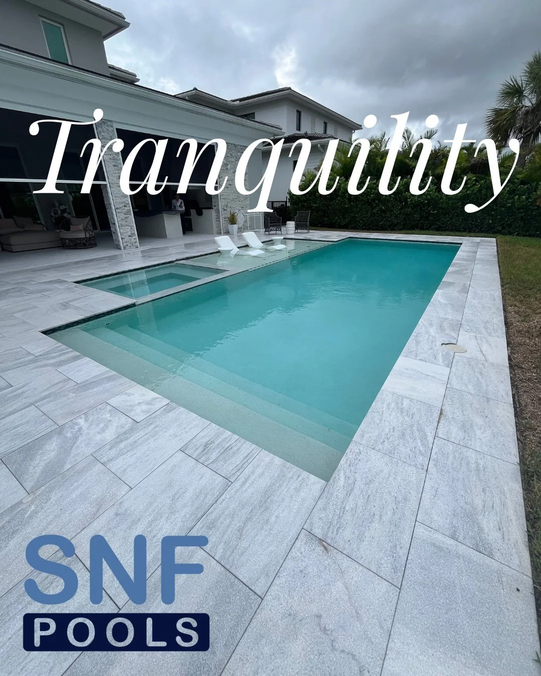 Tranquility lives in every ripple of a perfectly maintained pool. Our professional cleaning ensures your backyard remains a serene escape. #PoolService #PalmBeach #PalmBeachCounty #PoolMaintenance #WestPalmBeach