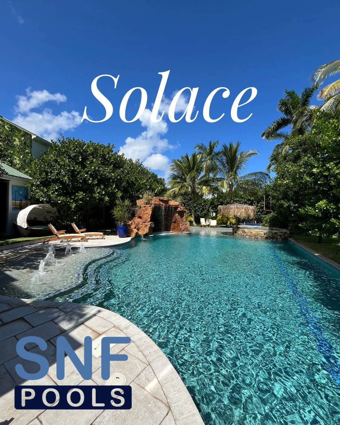 Solace is found in the shimmer of crystal-clear water. Our expert care ensures your pool remains the calm at the heart of your home &mdash; pristine, peaceful, and effortlessly luxurious. 💧 

#LuxuryPools #PalmBeach #PoolService #BackyardRetreat #SN