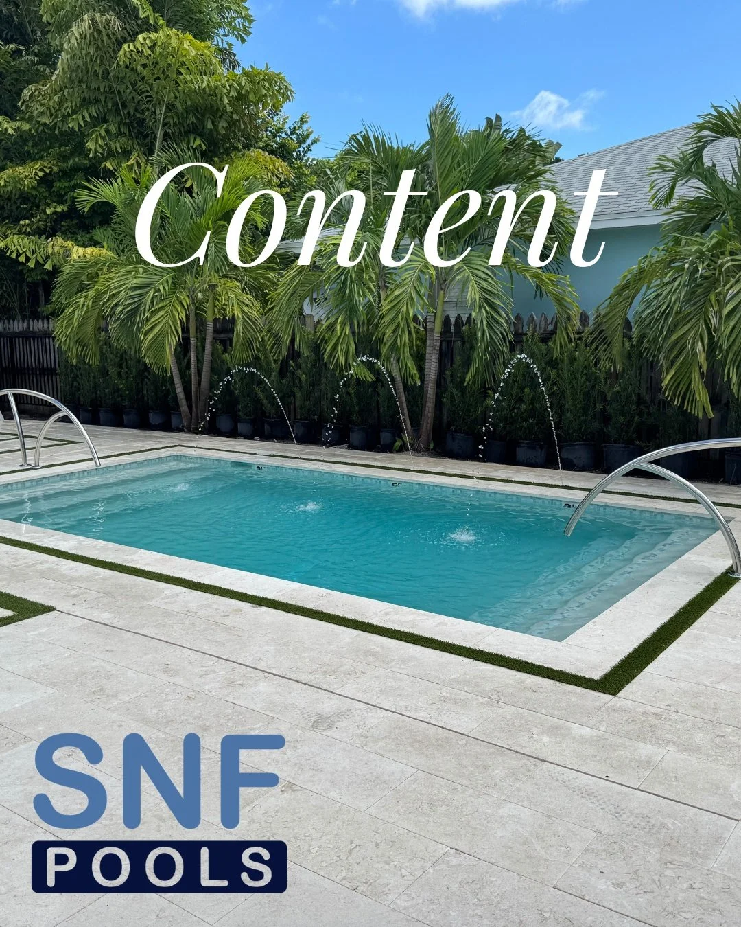 A pristine pool brings peace of mind &mdash; and keeps you content. Our expert care ensures every detail reflects effortless relaxation.

#ContentLiving #LuxuryPools #PalmBeachLiving #SNFPools #PoolMaintenance #PalmBeachCounty #PalmBeachIsland