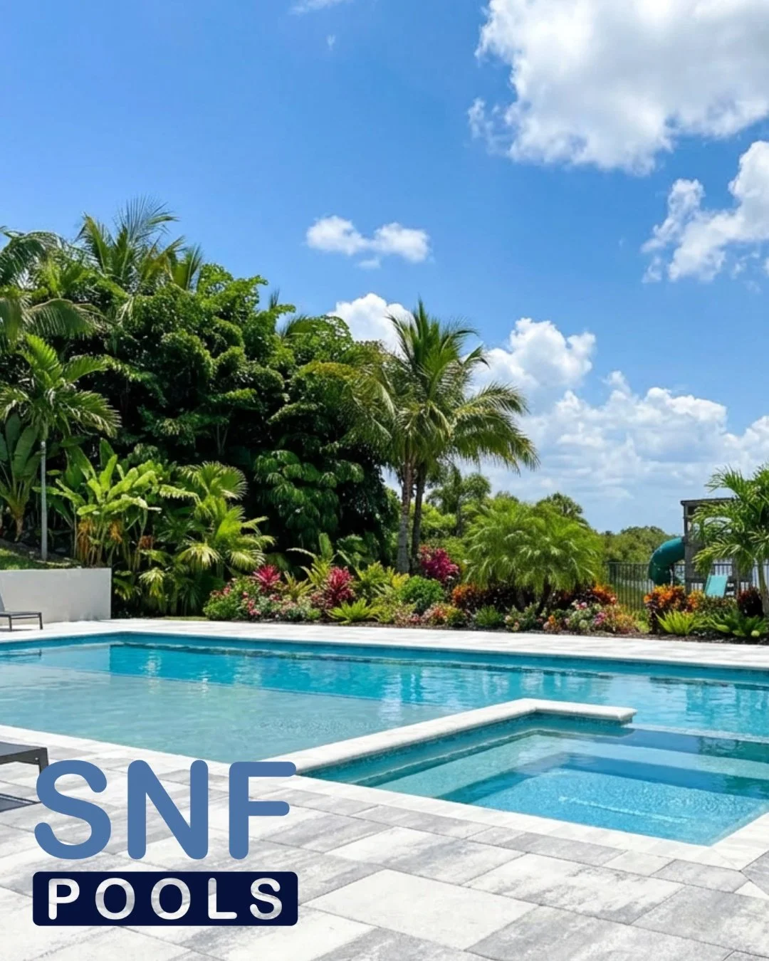 Our maintenance plans are designed for peace of mind. Clear water. Reliable service. Zero stress. Starting at Just $150/Month.🌴 #SNFPOOLS #PoolCleaning #PalmBeachCounty #PoolMaintenance #PalmBeach