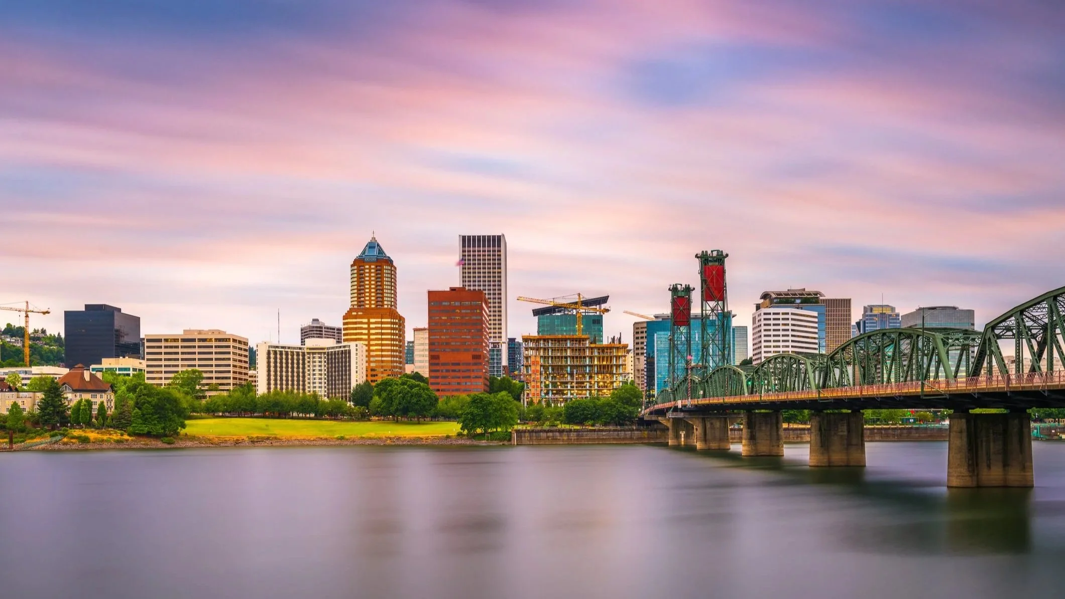 Tom McCall Bowl race site on the Willamette River