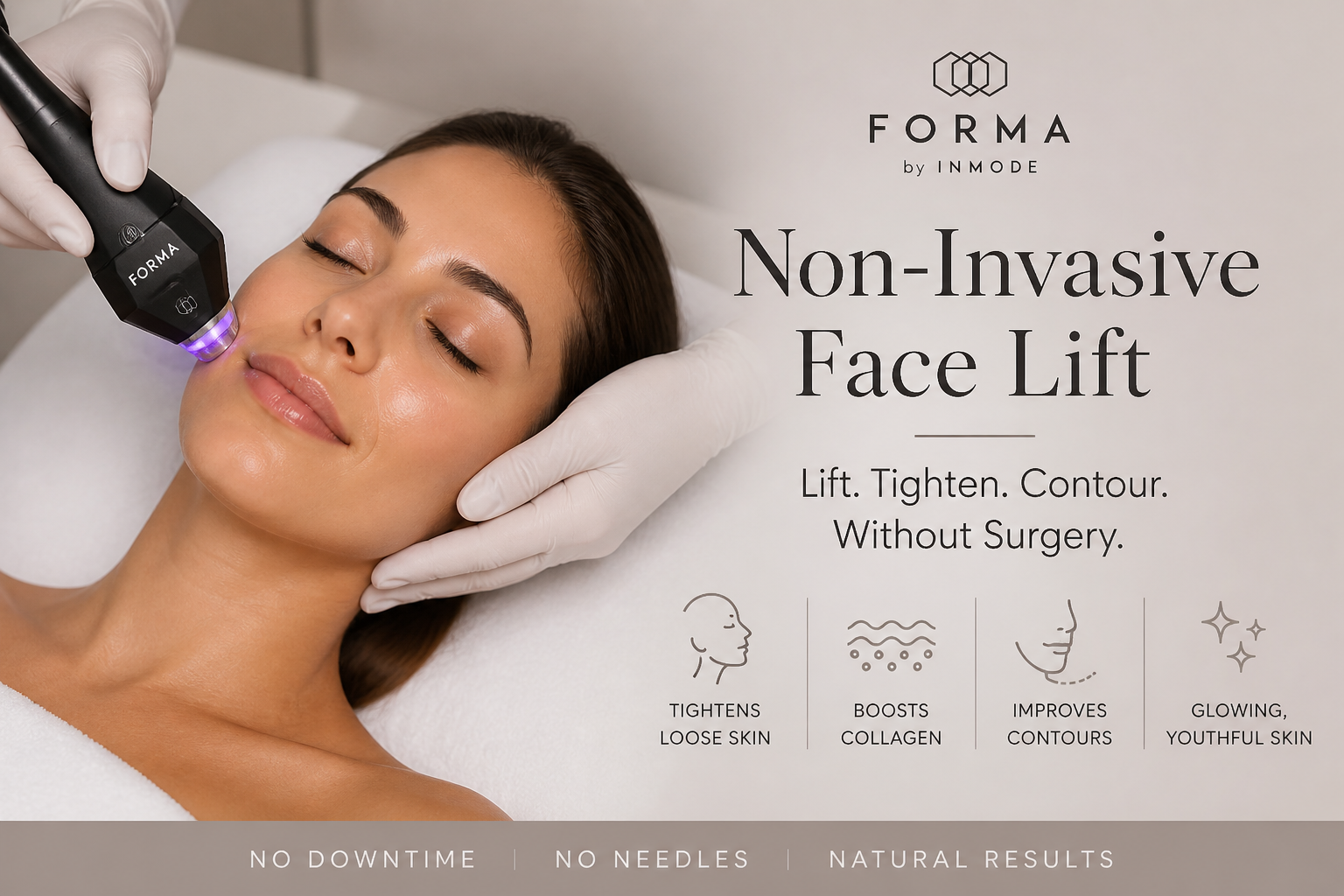 Forma Non-Invasive Face Lift: The Best Treatment for Facial Contouring and Skin Tightening