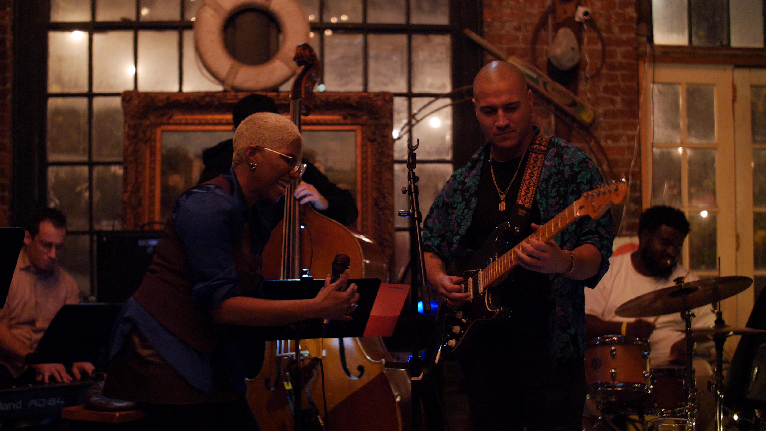 Tanicha Lopez brought her unique flavor of Puerto Rican soul and jazz. 