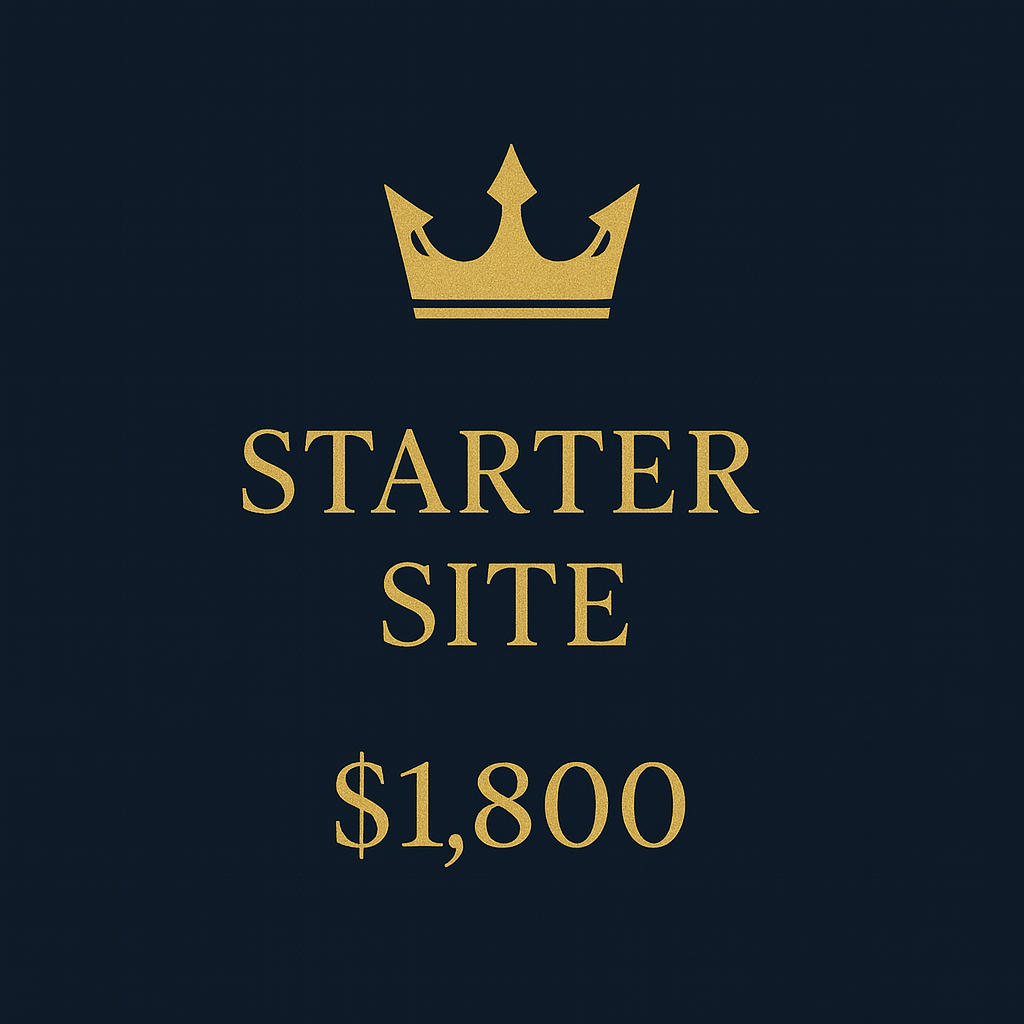 Starter Site — $1,800