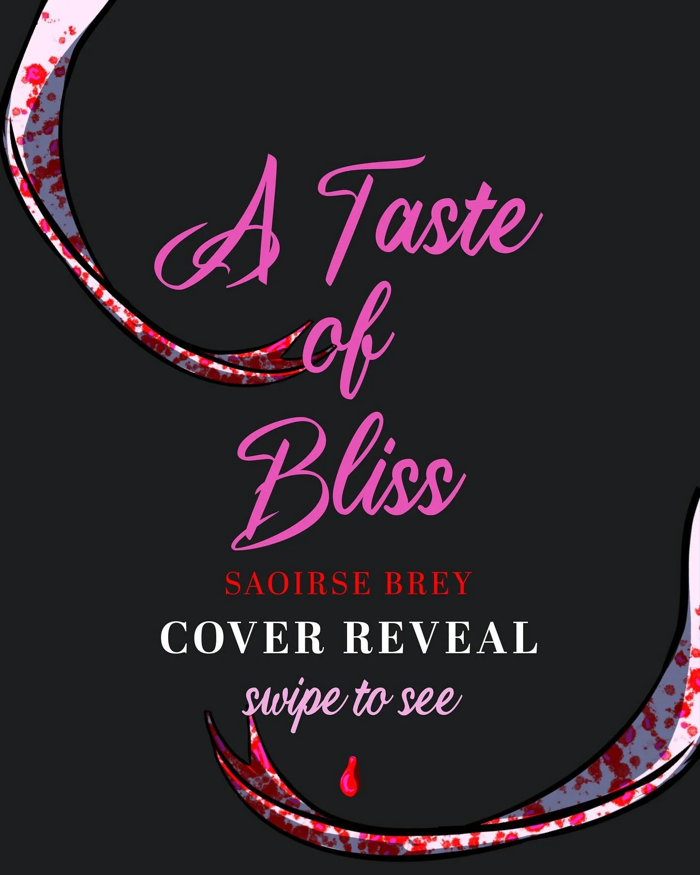 ✨COVER REVEAL ✨

It&rsquo;s finally time to share the cover for A Taste of Bliss! Swipe to see the cover!!! I&rsquo;m so happy with how it turned out! It&rsquo;s the perfect mix of Bliss and Pisces 🥰

Unfortunately, I still don&rsquo;t have a releas