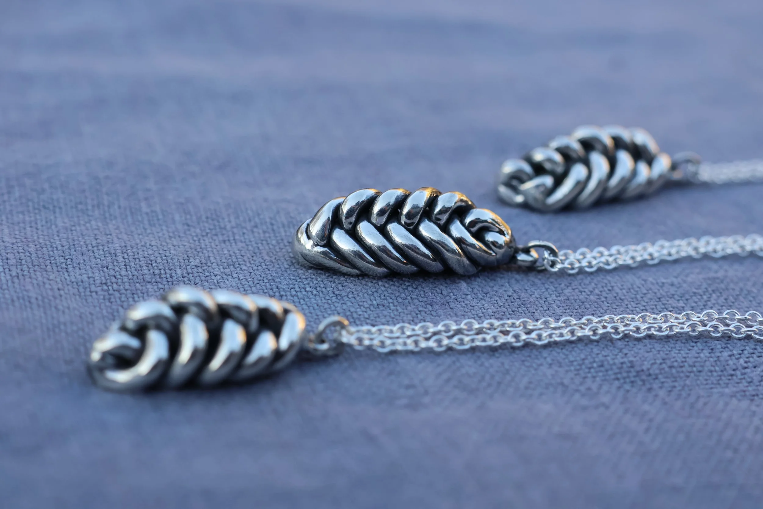 5-Strand Challah Silver side view.JPG