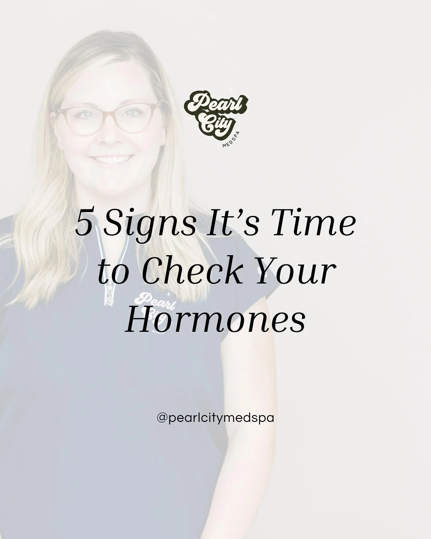 If you&rsquo;ve been feeling tired, foggy, or just not like yourself, your hormones might be the missing piece. Let&rsquo;s find out what&rsquo;s really going on and get you back to feeling your best.
 Rebekah A. Toler, FNP-C Pearl City MedSpa 1130 N