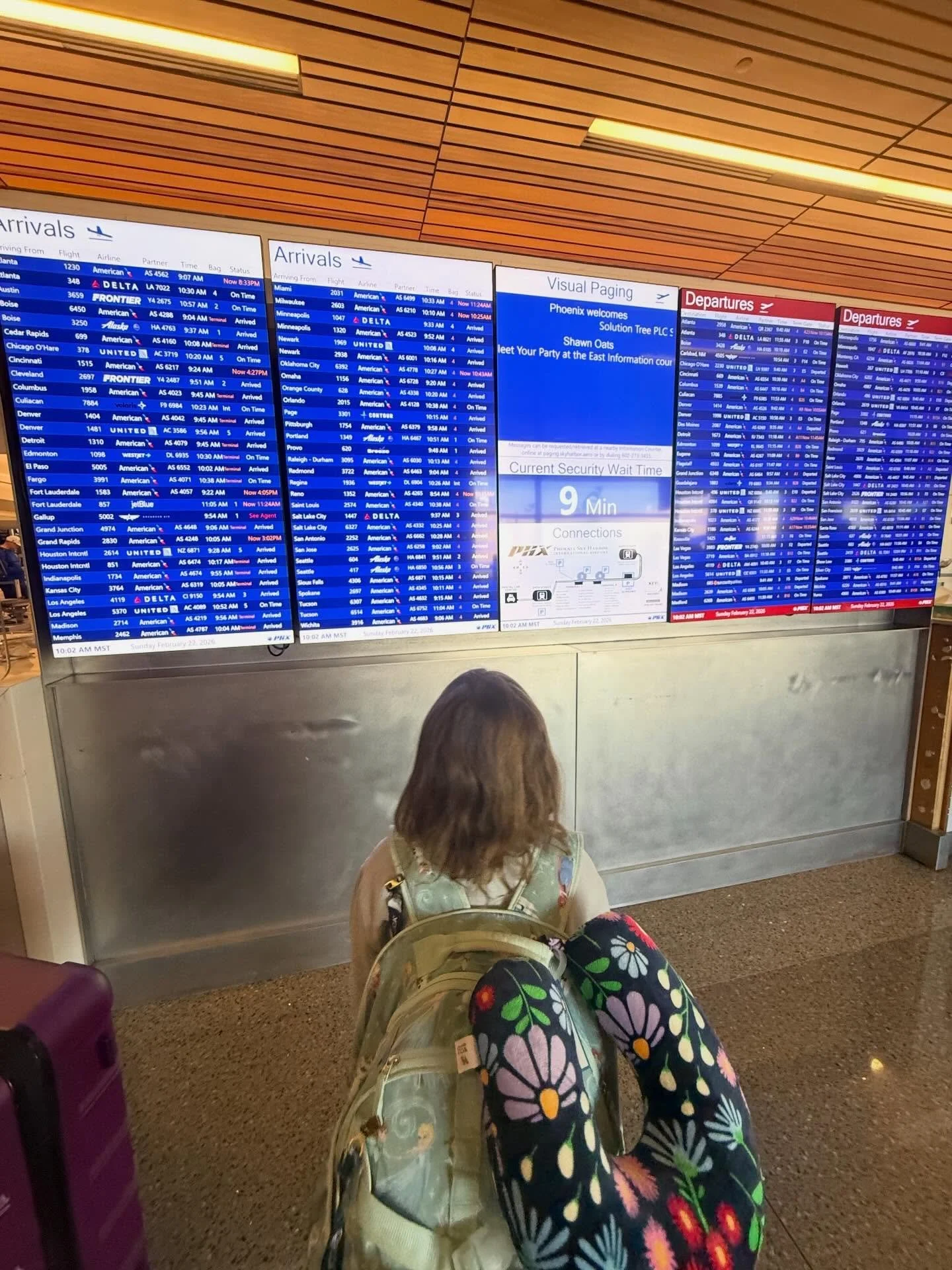 Watching her read the departures board reminds me &mdash; our children are always watching us. ✈️

Taking care of our bodies as women isn&rsquo;t selfish, it&rsquo;s stewardship. 💛

It&rsquo;s learning about options like HRT to support bone health ?
