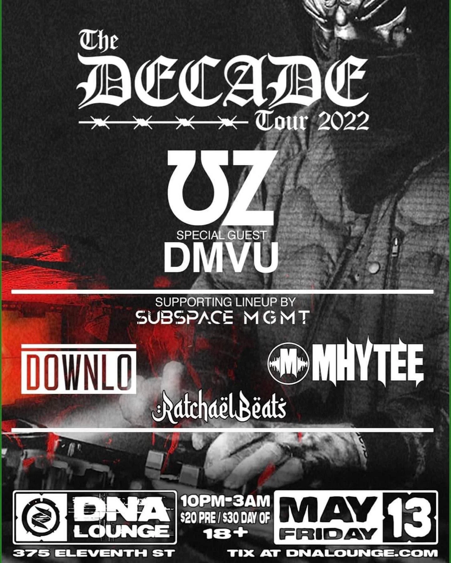 No lie, this might be one of the dopest gigs of my life! 🔥💯

Ten years ago, UZ began one of the most influential careers in dance music with the BallTrap Vol. 1 EP. Since the beginning, he has been inspiring producers worldwide (including myself!);