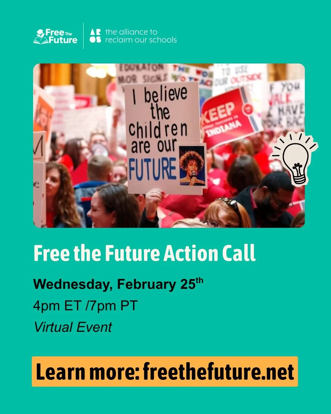 Our public schools and students are under attack, from budget cuts to government sanctioned violence and more. That is why we are joining hundreds of people from all across the U.S. to come together and fight back. Will you join us? https://www.mobil