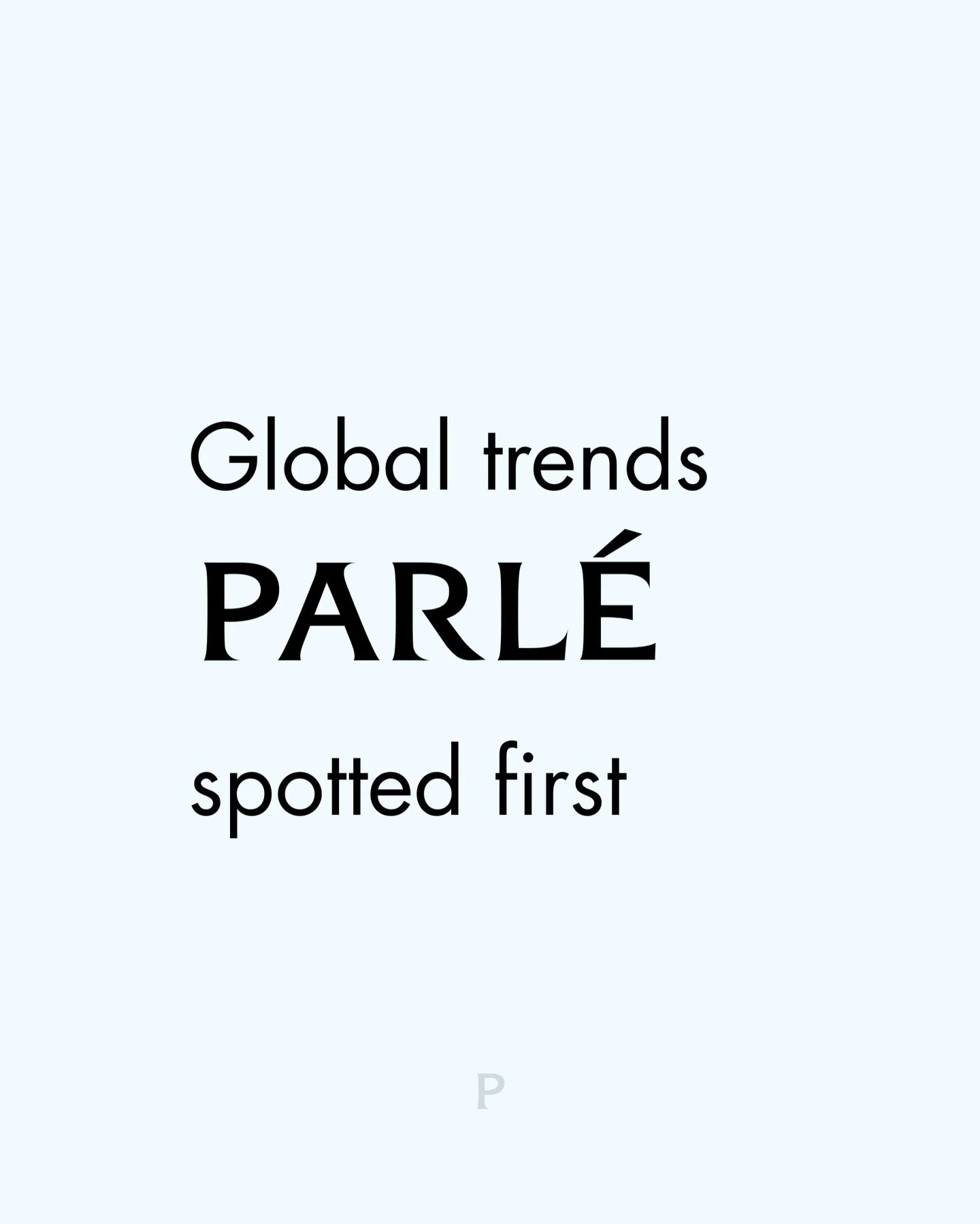 To get first access to all our pieces subscribe to Parlour. Link in bio.