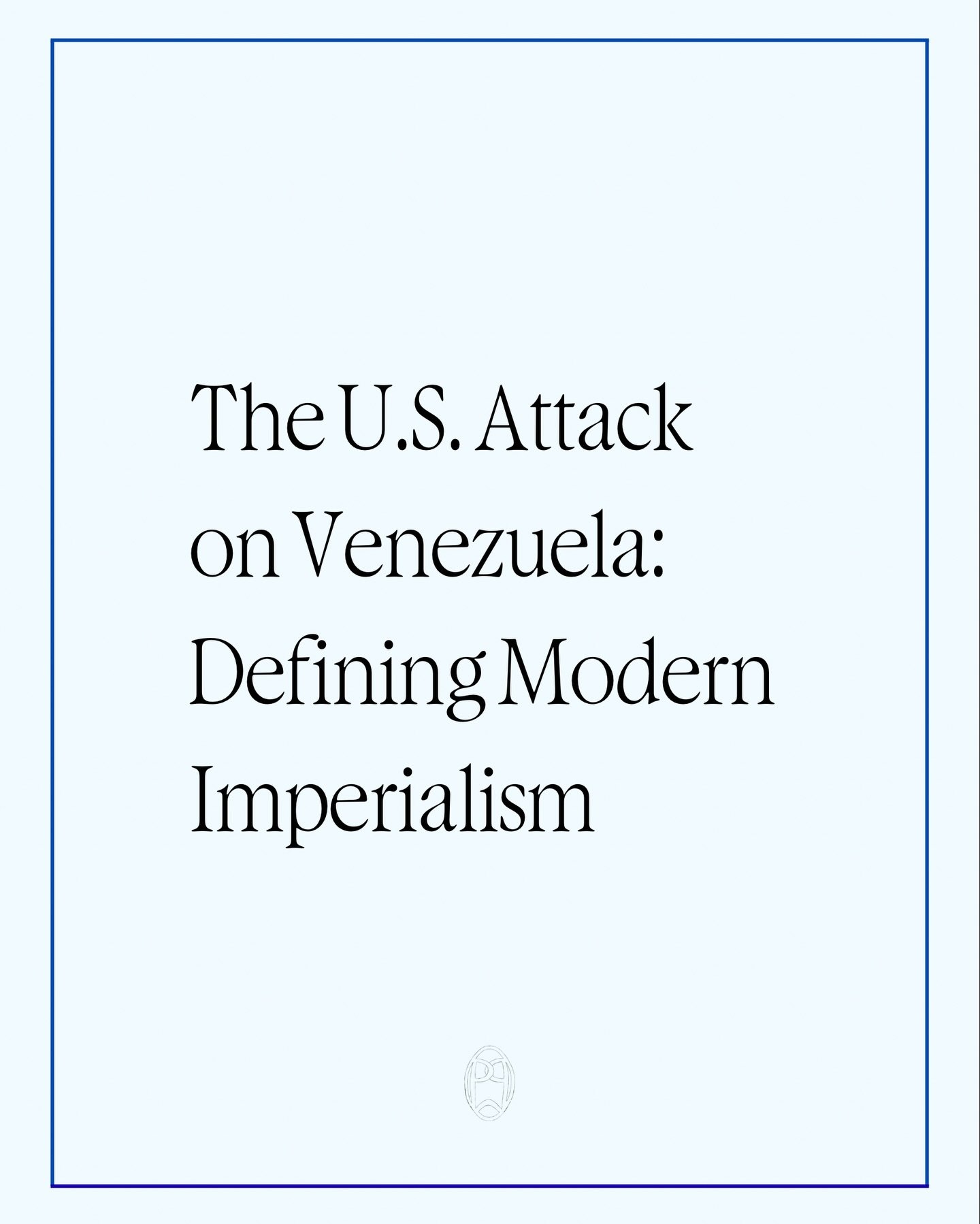 An exclusive free article from our Parlour subscription to bring in the new year.

Modern imperialism in the modern economy.

Read online now, link in bio.