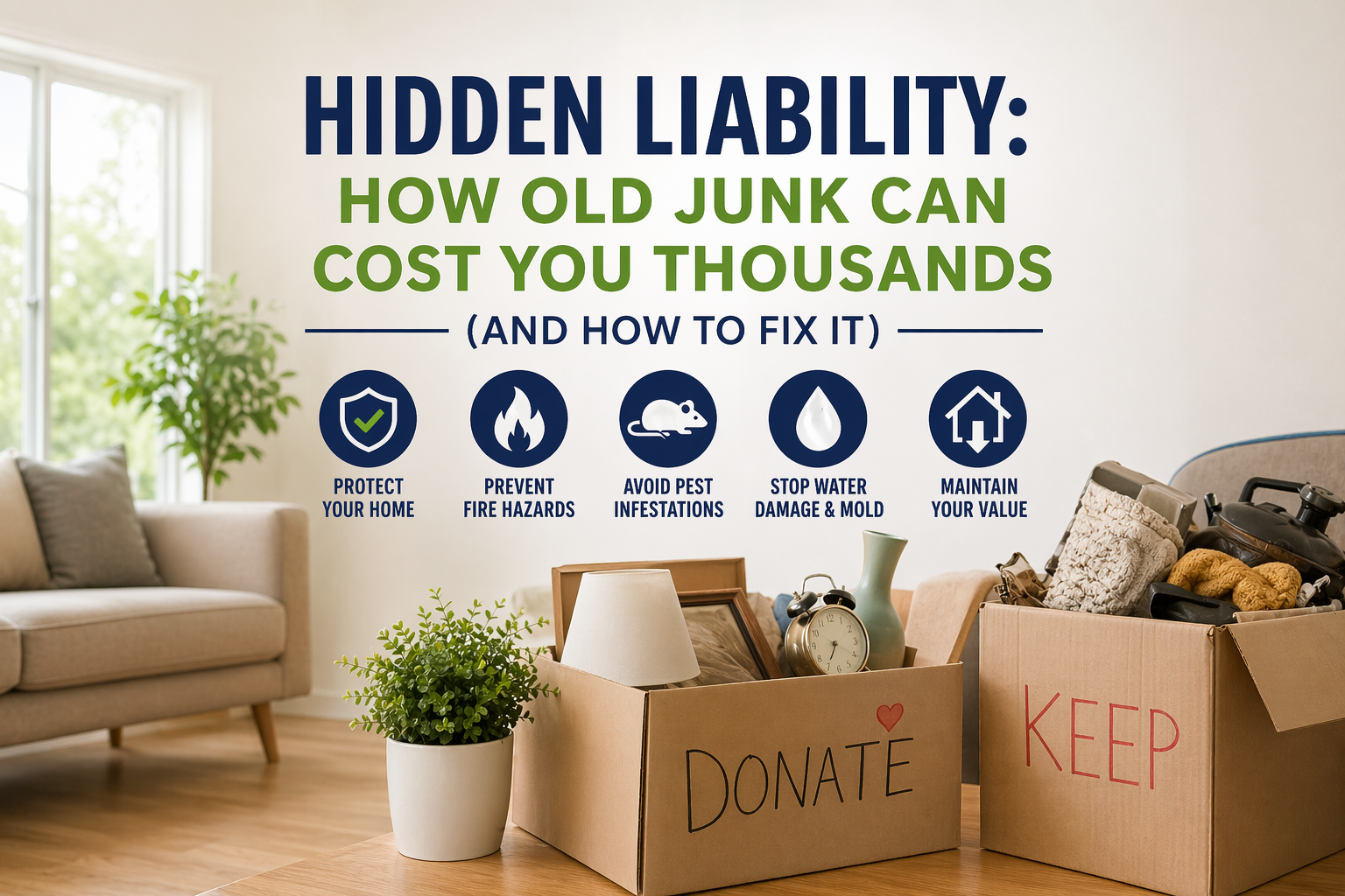 Hidden Liability: How Old Junk Can Cost Homeowners Thousands (and How to Fix It)