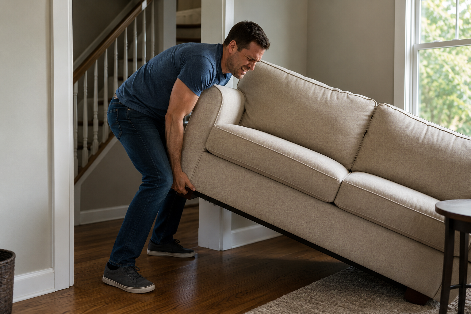 How to Get Rid of Old Furniture Without Hurting Your Back