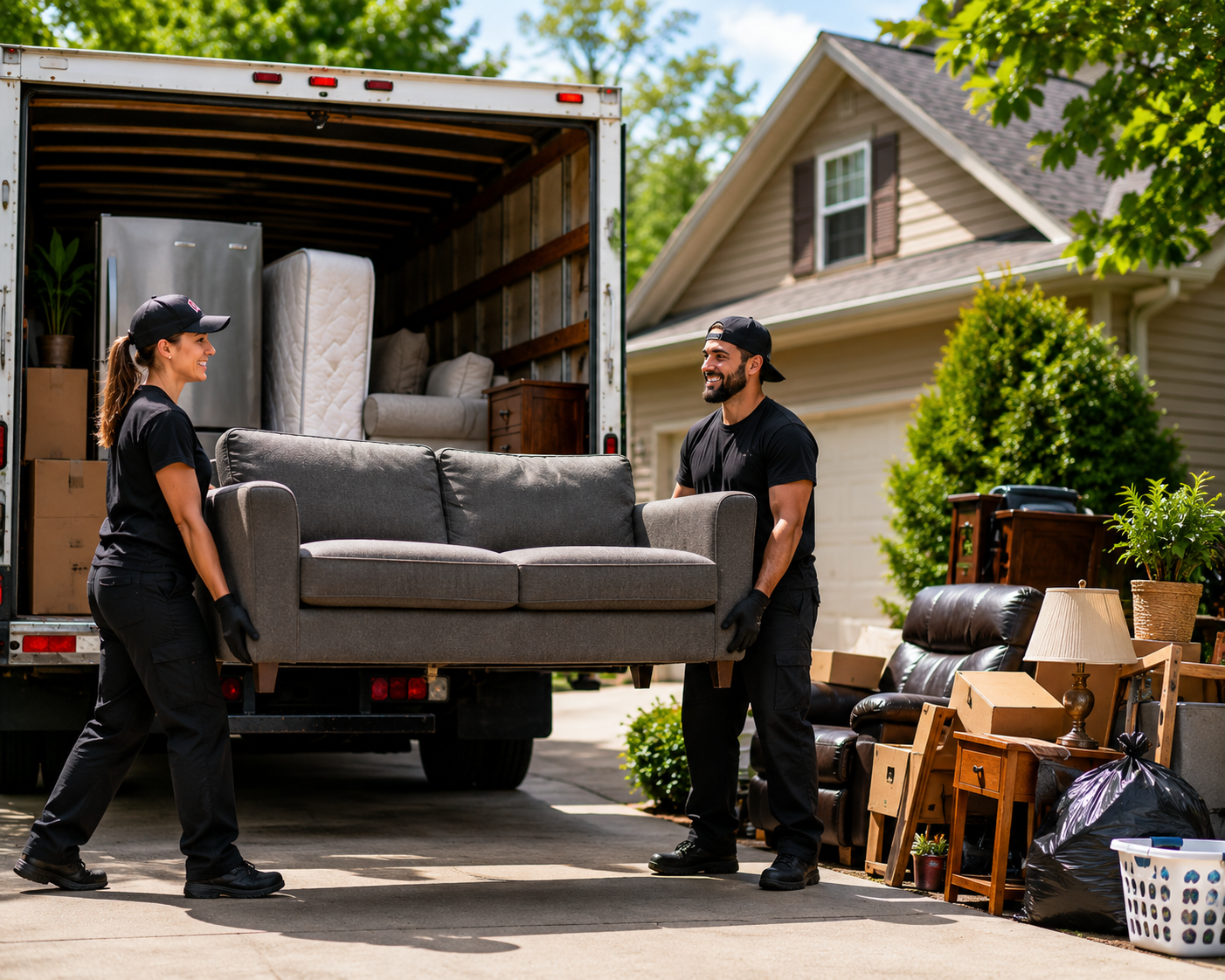 How Junk Removal Helps During a Move