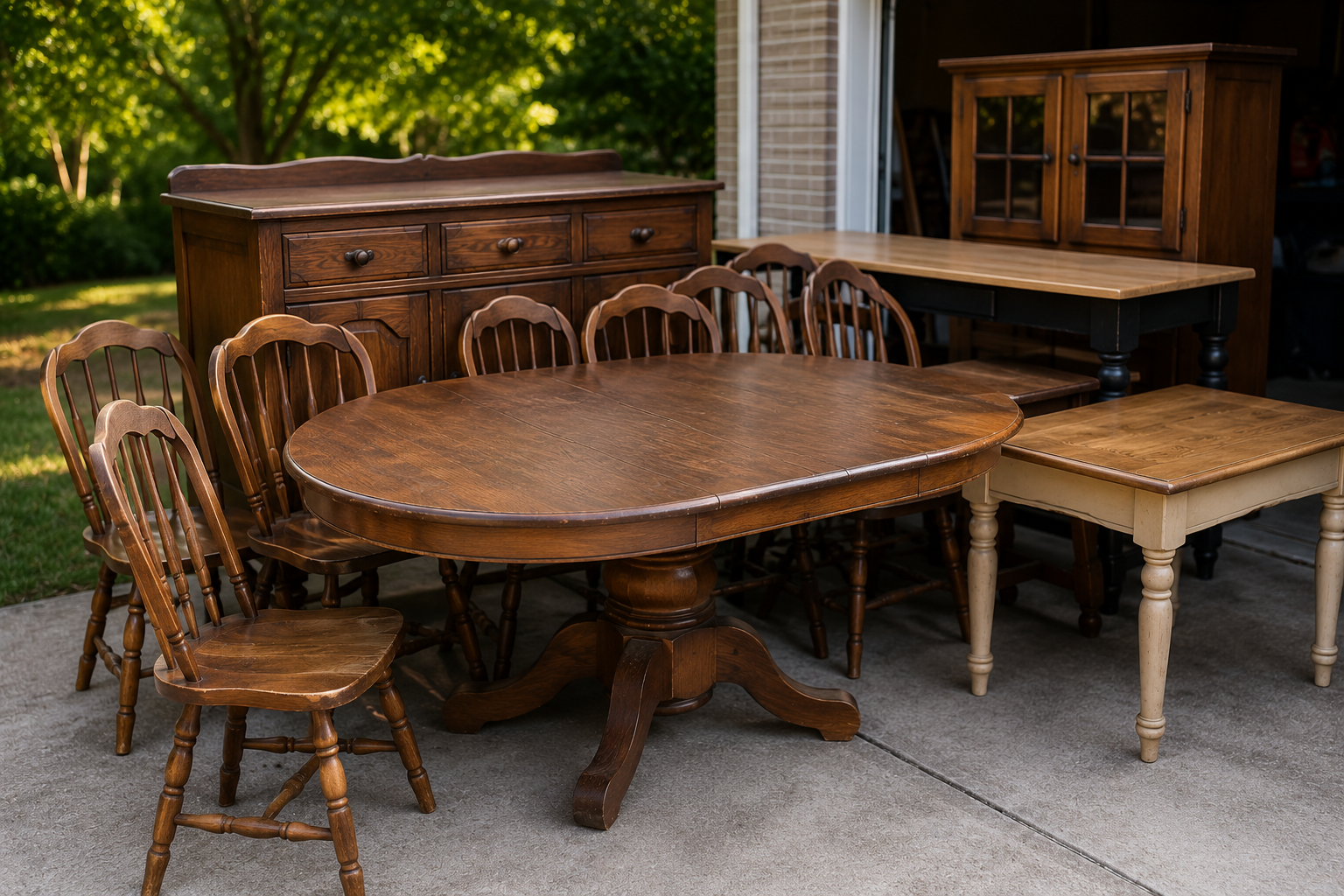 Dining Room Furniture Removal Services in North Georgia