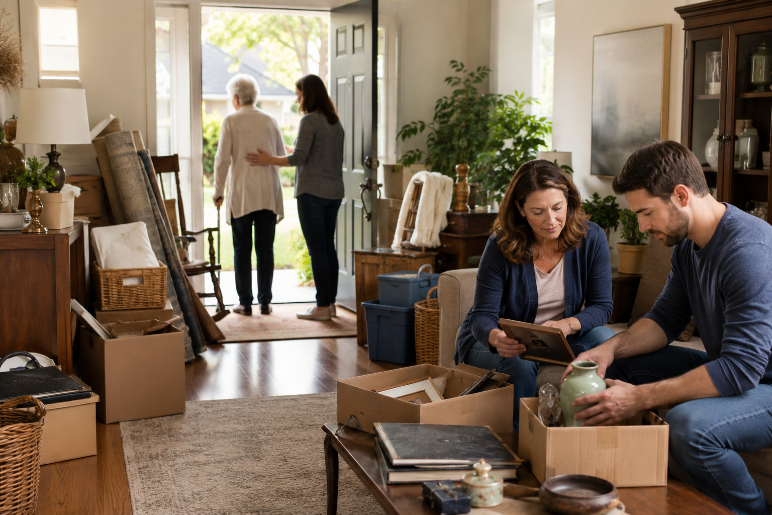 What Happens to a House Full of Stuff When Someone Moves Into Assisted Living?