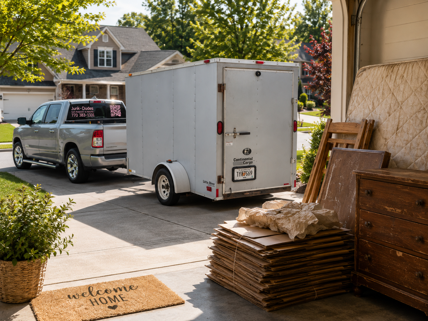Moving Day Leftover Removal: What to Do With Boxes and Junk After You Move