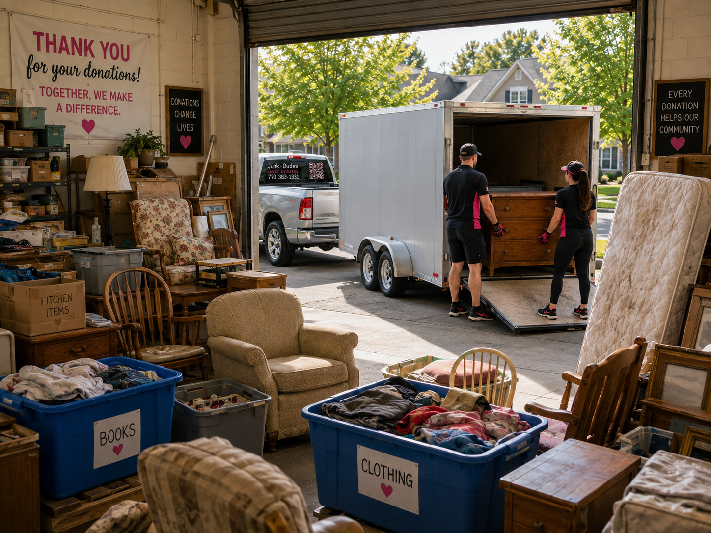 What to Do When Donation Overflow Takes Over Your Thrift Store’s Back Room