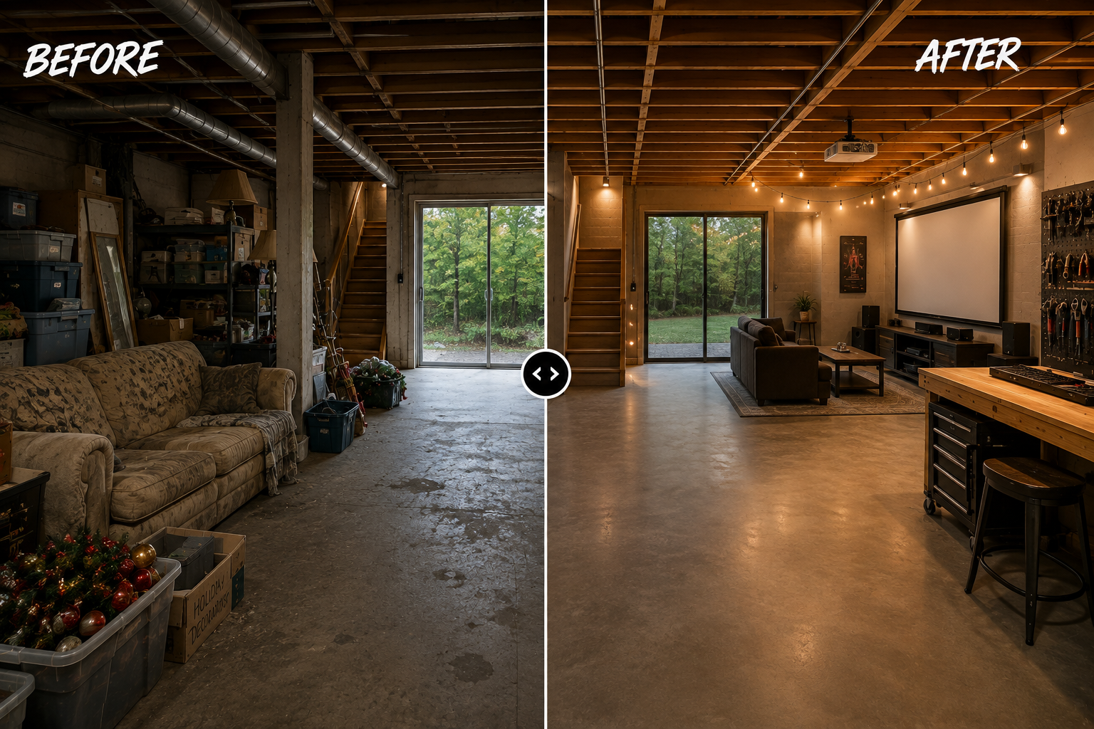 From Storage Dump to Dream Space: Reclaiming Your Basement or Shed
