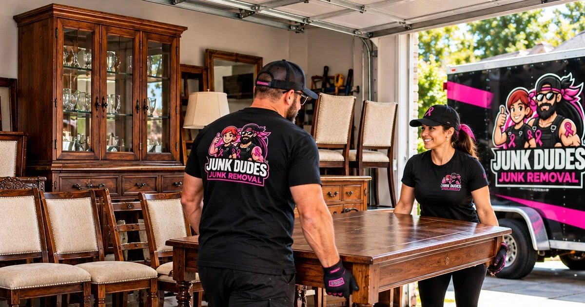 Dining Room Furniture Removal in North Georgia: When the Table Hosts More Mail Than Meals