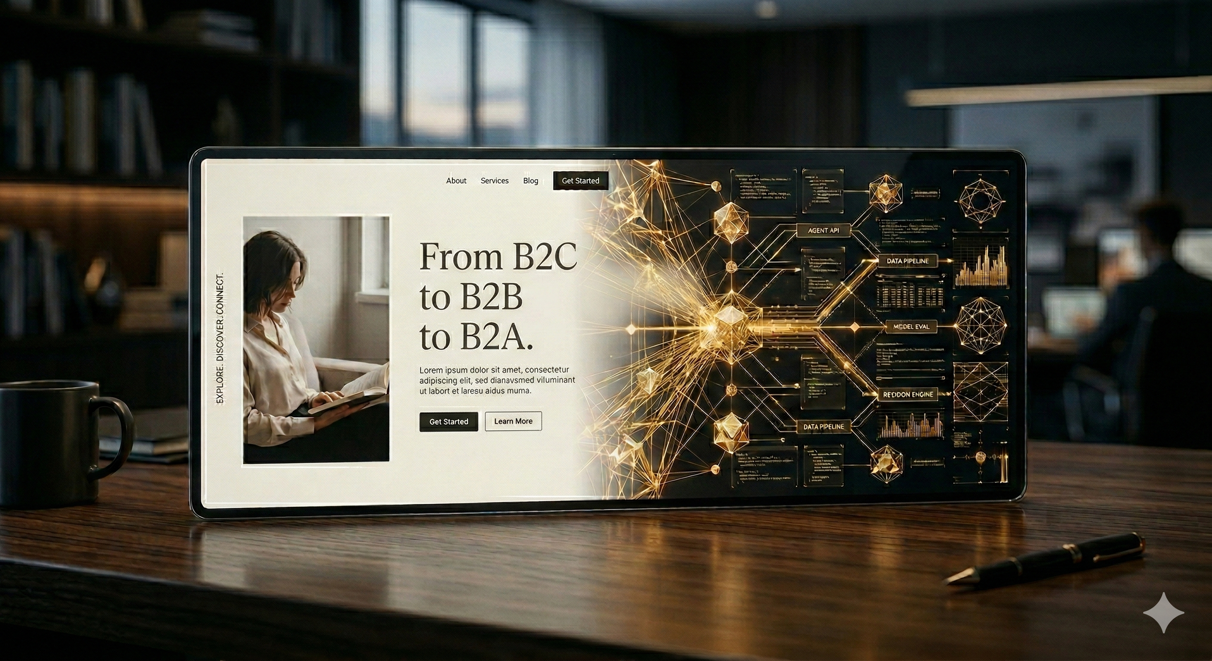 The Web's Quiet Fork: From B2C to B2B to B2A