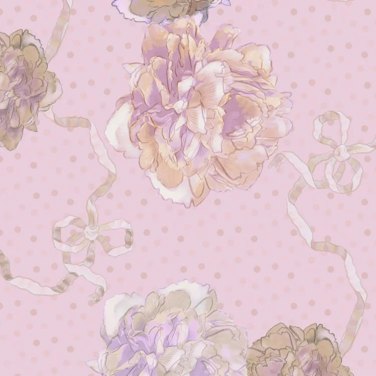 VINTAGE FLORAL with DOTS Lilac REDUCED.jpg