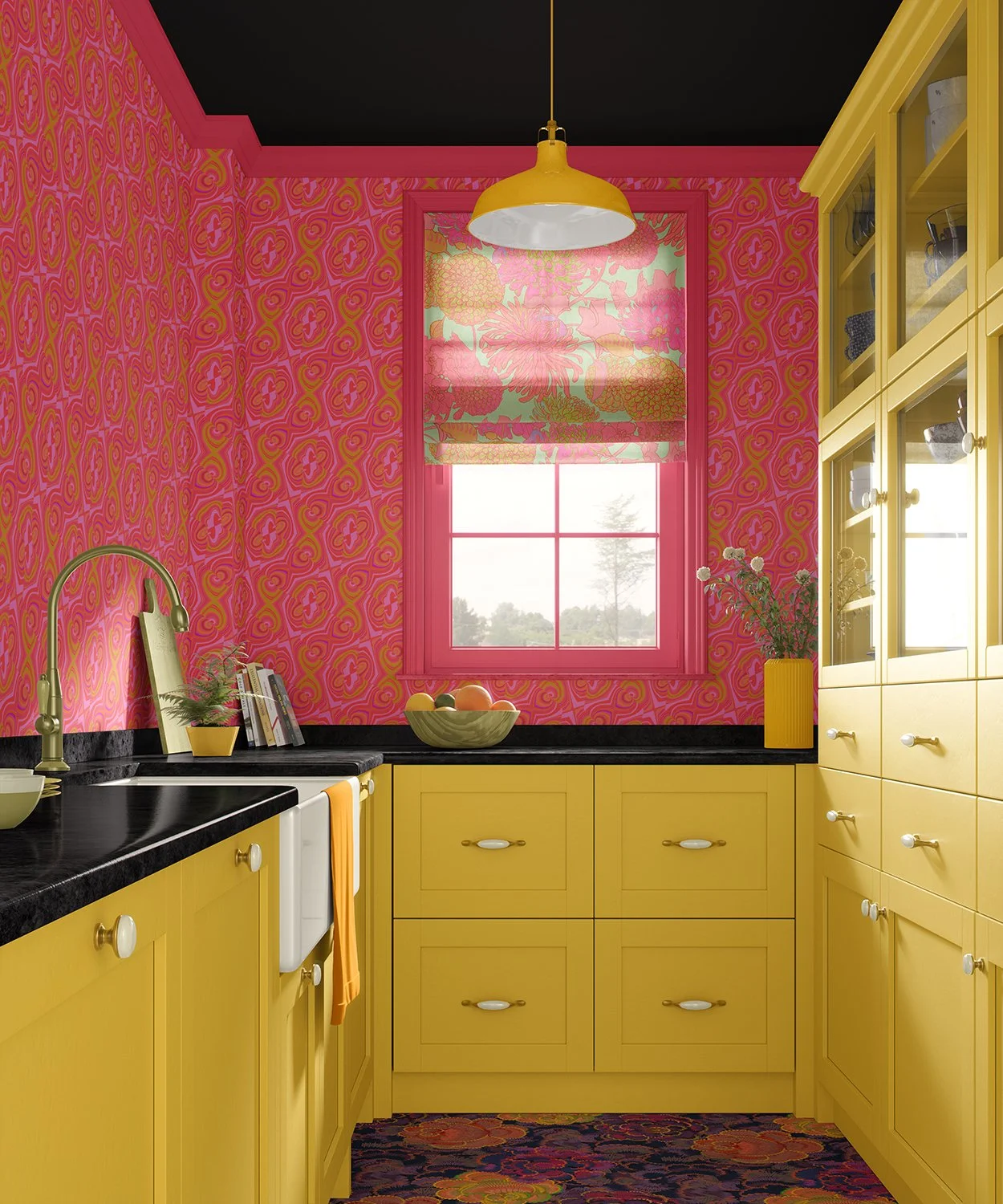 HIPPY PINK & SUNSHINE YELLOW