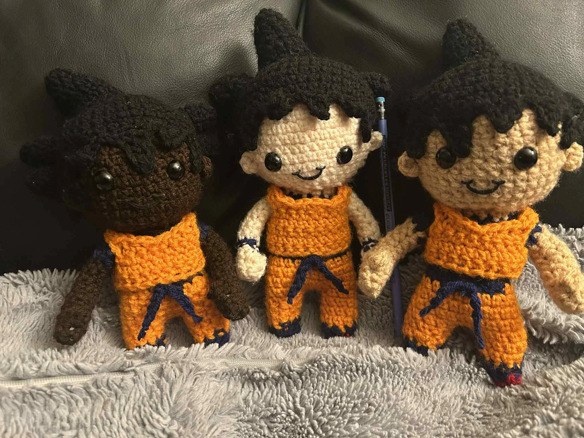 Mini Gokus (Original and Racebent)