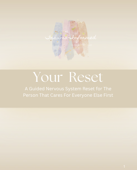 The Reset: A Guided Nervous System Reset for The Person That Cares For Everyone Else First