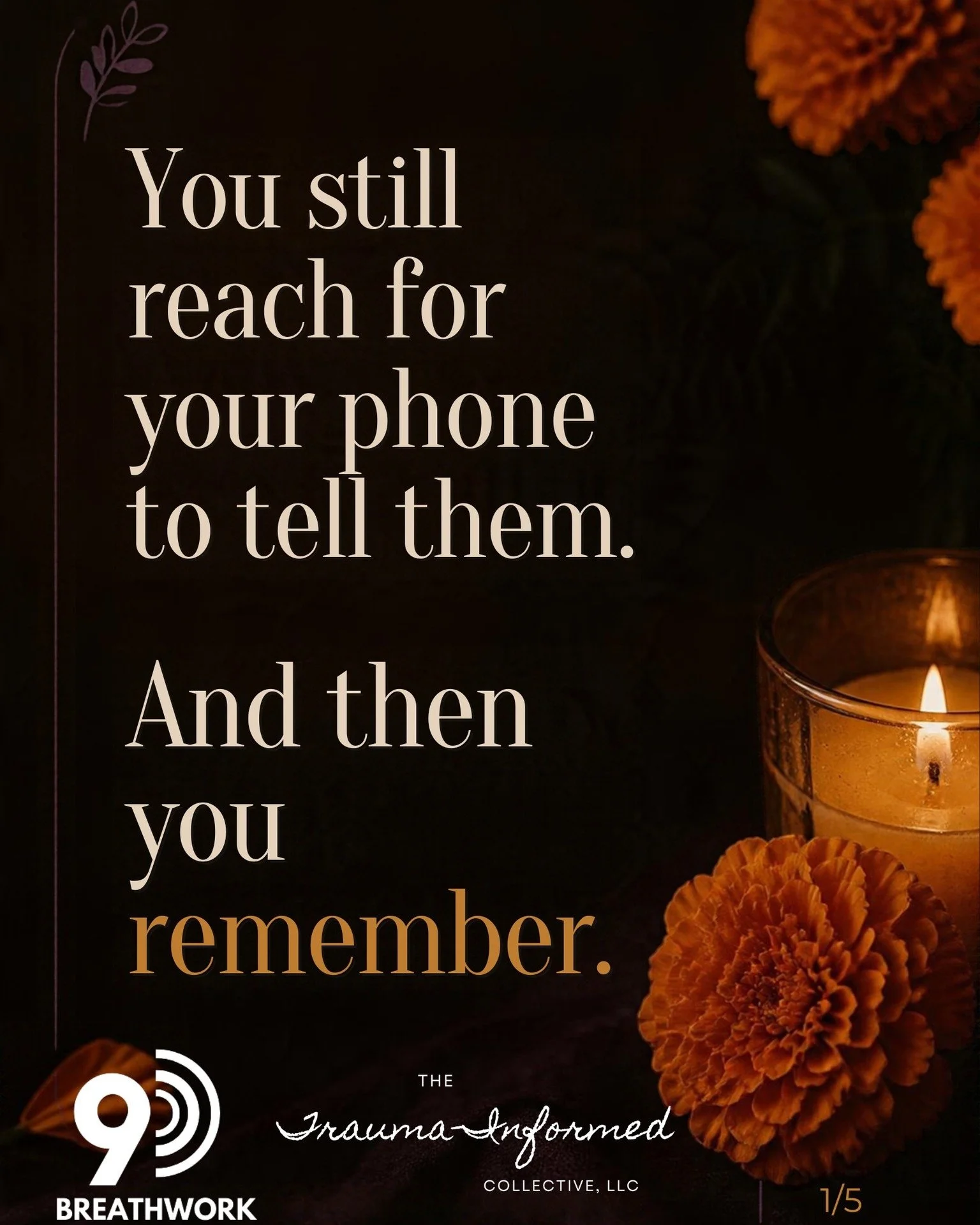 A joke they would&rsquo;ve loved. A question you never got to ask. Something good that happened, and they&rsquo;re still the first person you want to tell.

It&rsquo;s often the ordinary moments when you miss them most.

On October 24, join me at Raj
