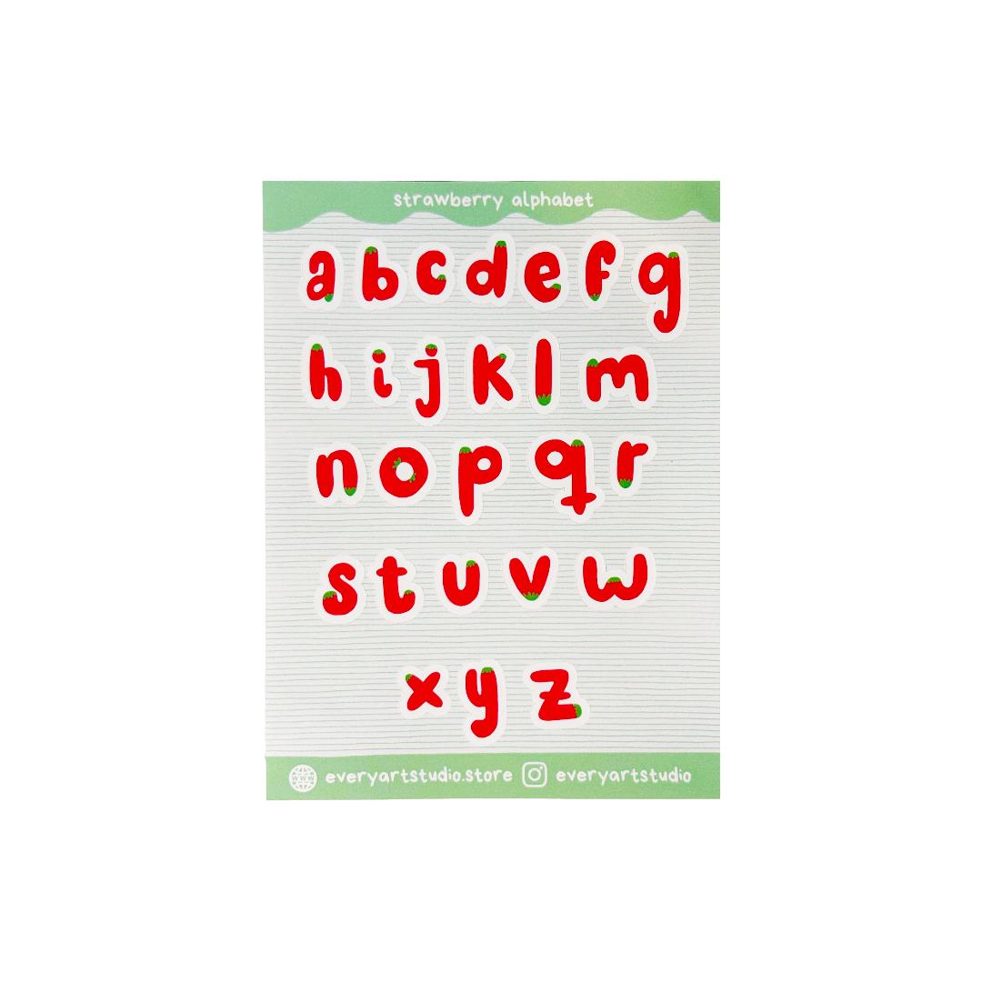 Strawberry Alphabet