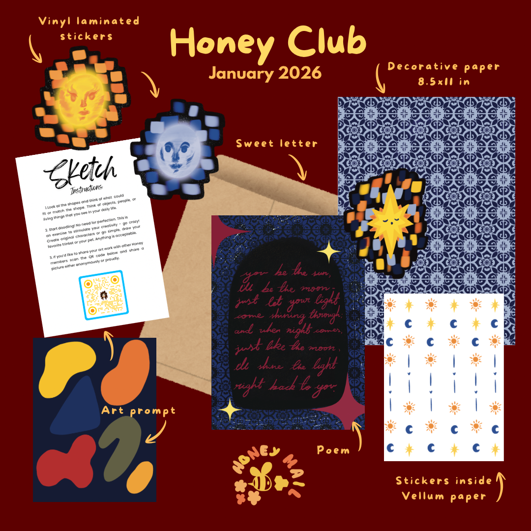 Premium Honey Mail Club - a snail mail club