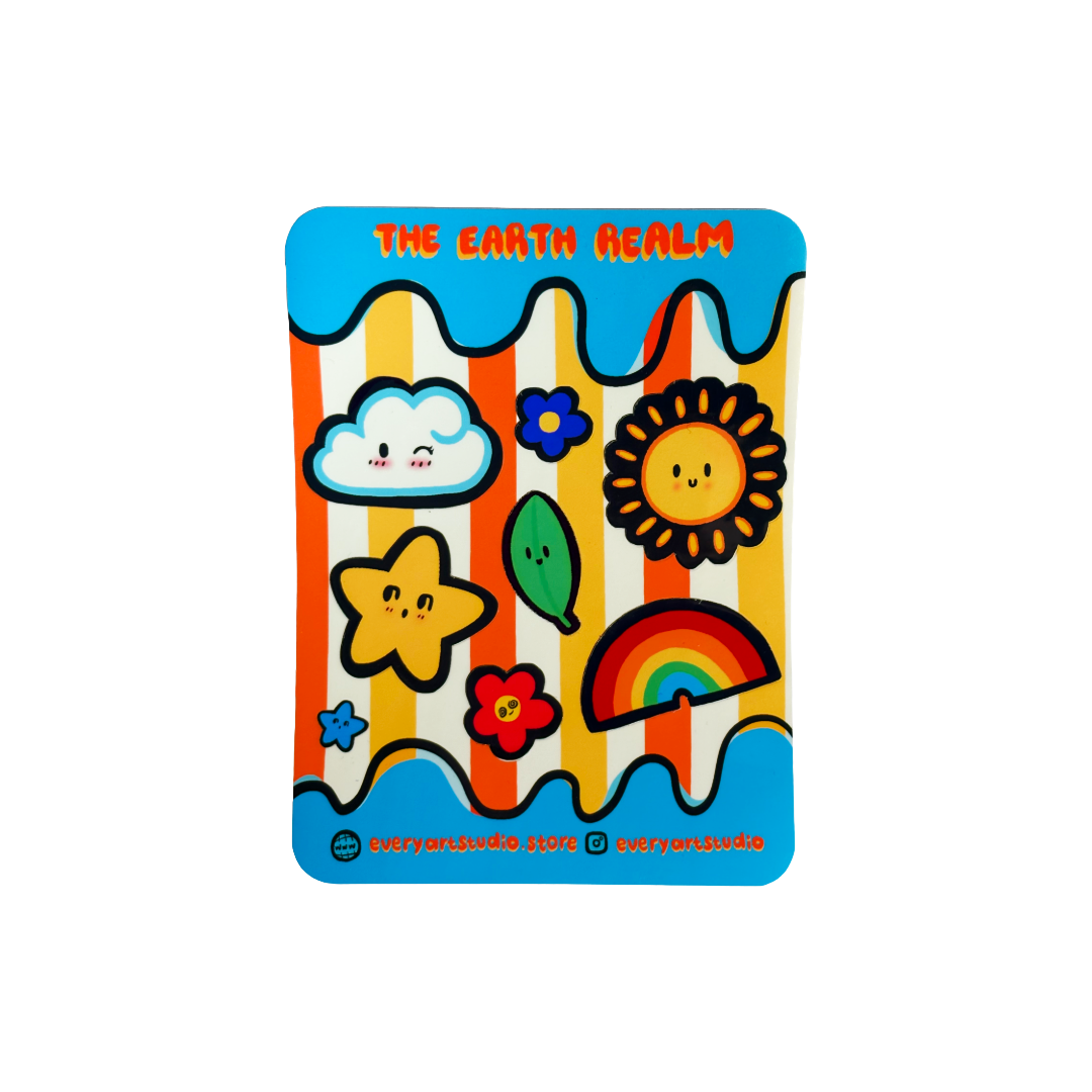 Earth Realm Sticker Sheet
