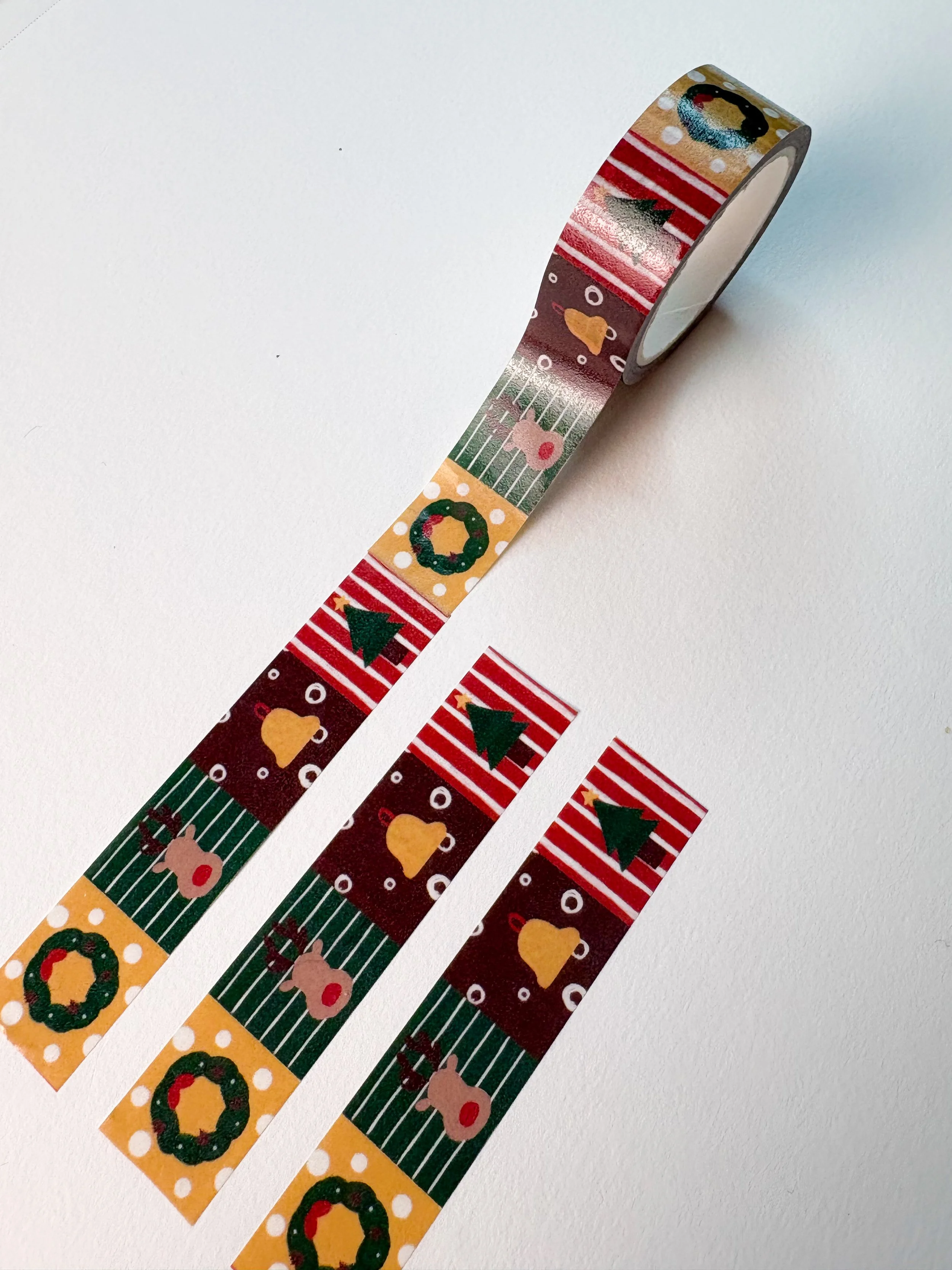 Christmas Stamp Style Washi tape