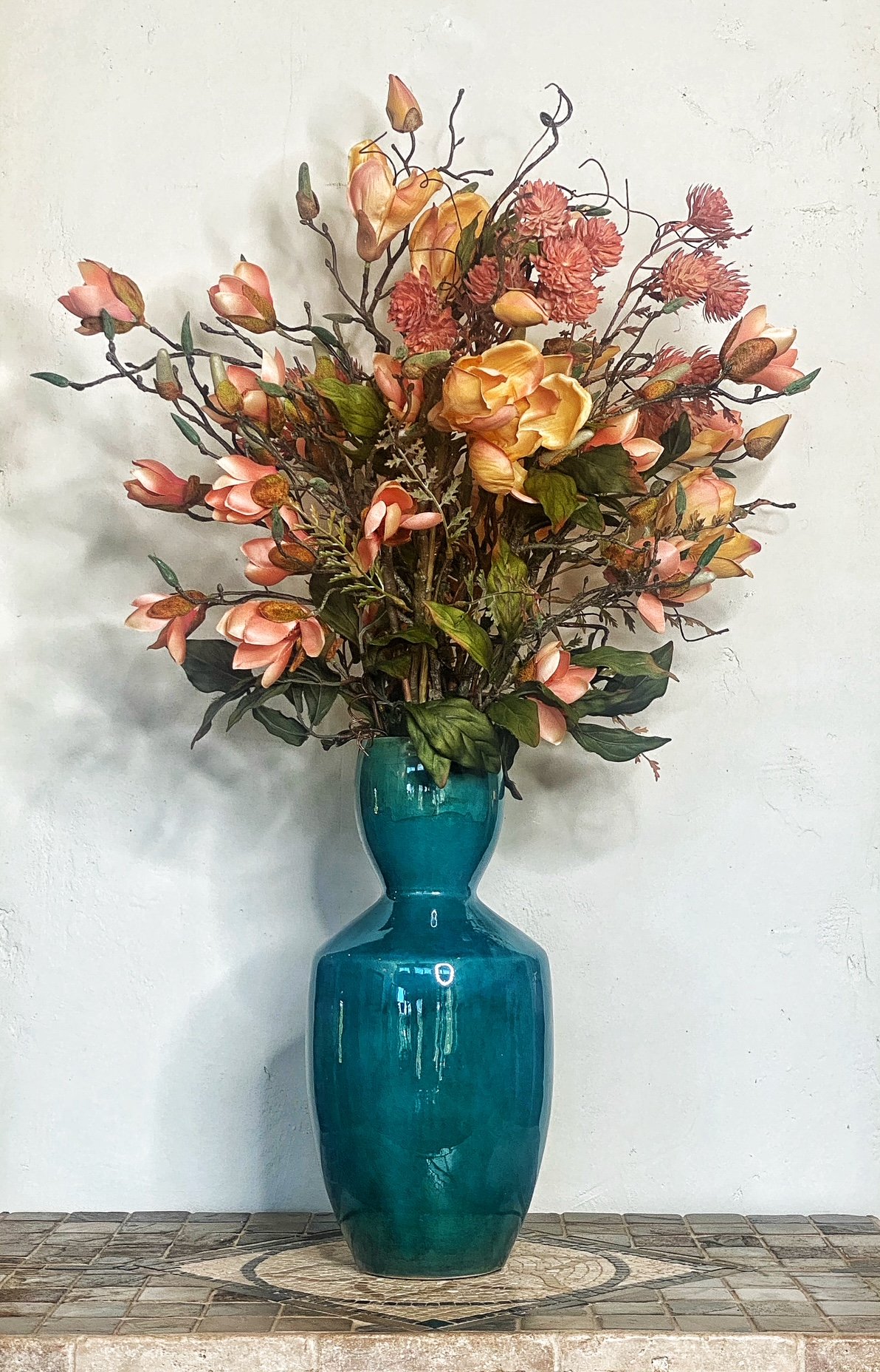 The Coral & Cerulean Centerpiece
