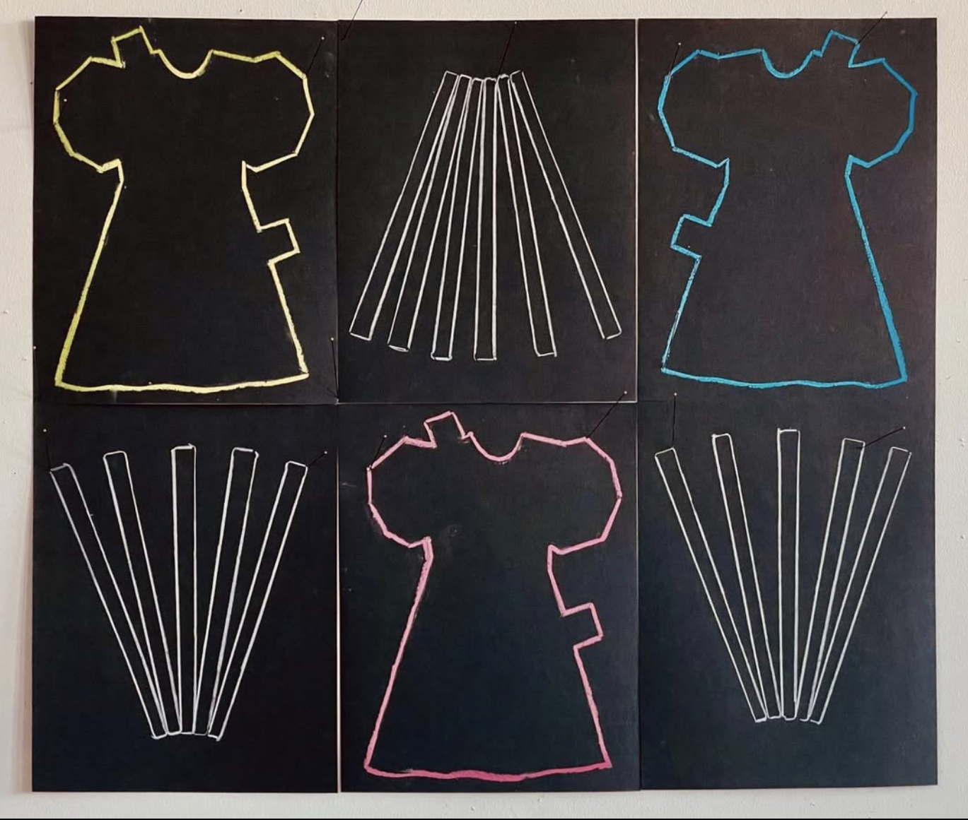  SAME SAME BUT DIFFERENT IV  
 Pastel on paper 
22” x 26”  
2021 
 