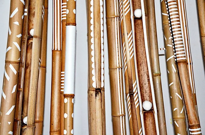  CALLIOPE,  detail 
Bamboo, tape paint, string and Model Magic© 
9' X 5' 
2011 
 