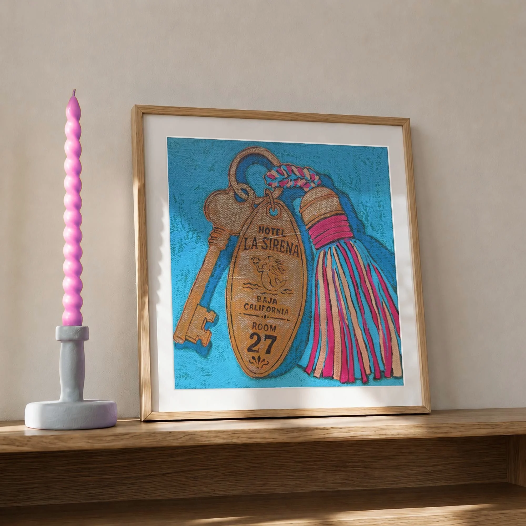 Hotel La Sirena Art Print
