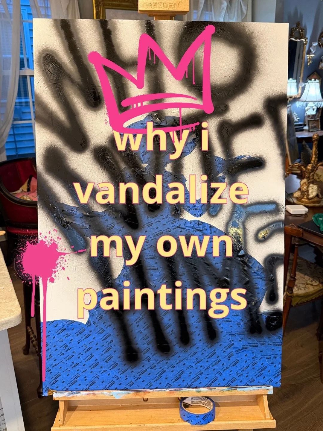 a little explanation for the graffiti 😄