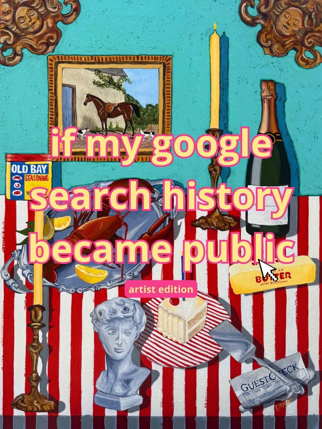 an artist, a deadline, and access to google 🫠