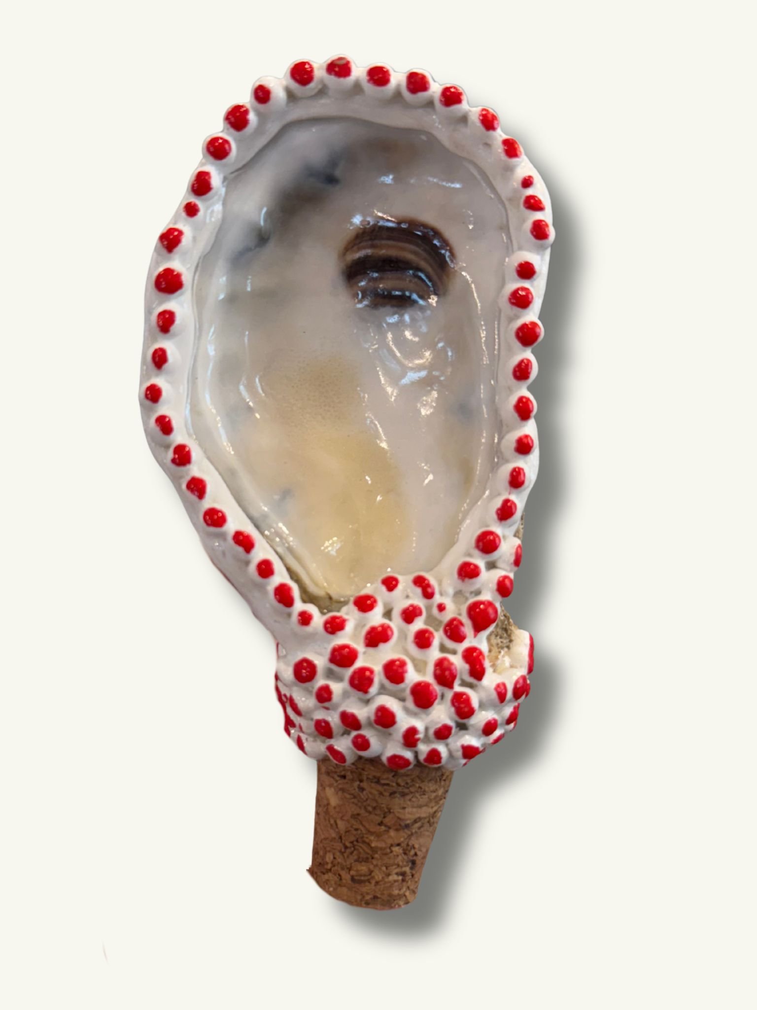 Red Dinner Party - Wine Stopper No. 3