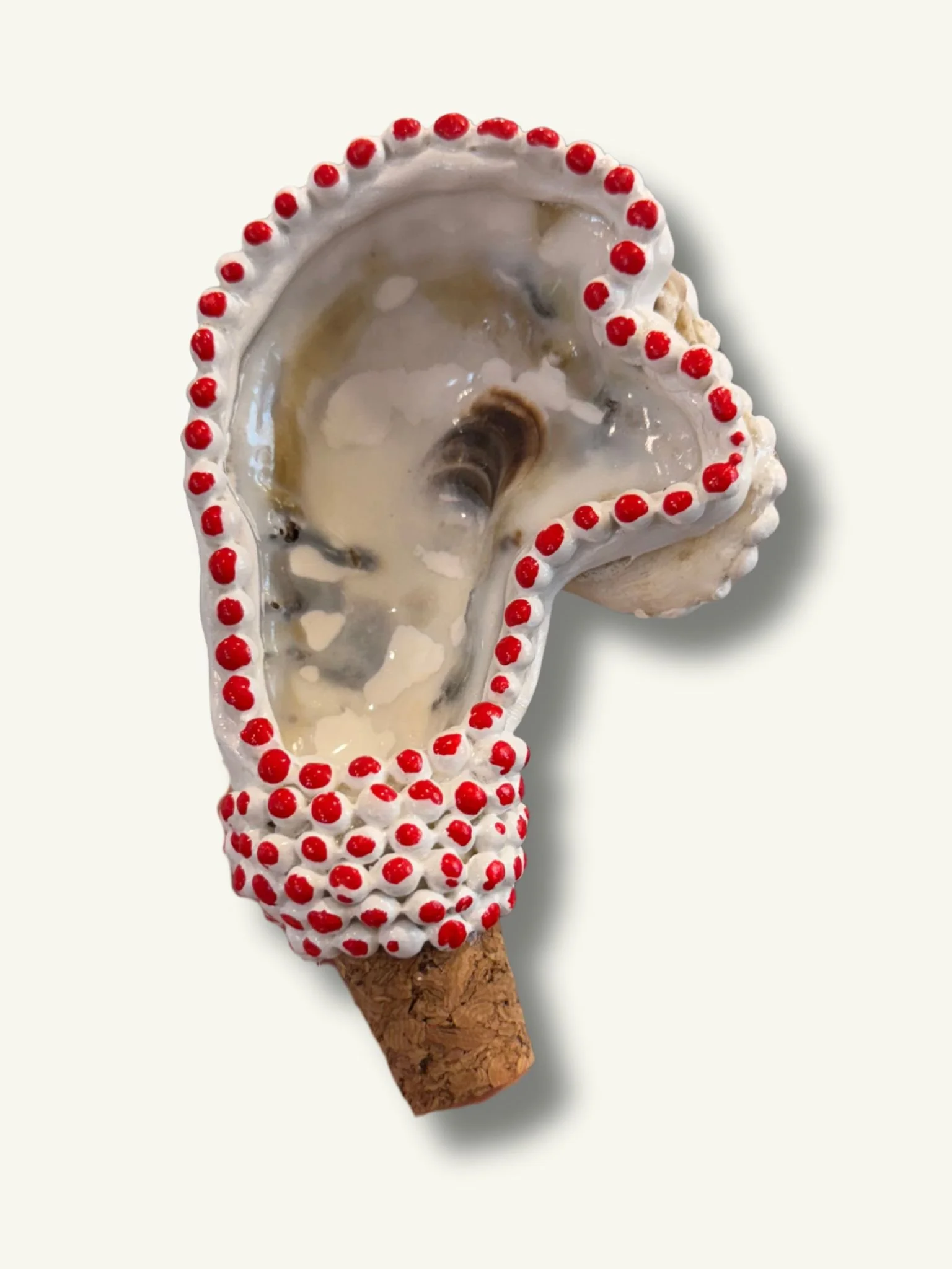 Red Dinner Party - Wine Stopper No. 4